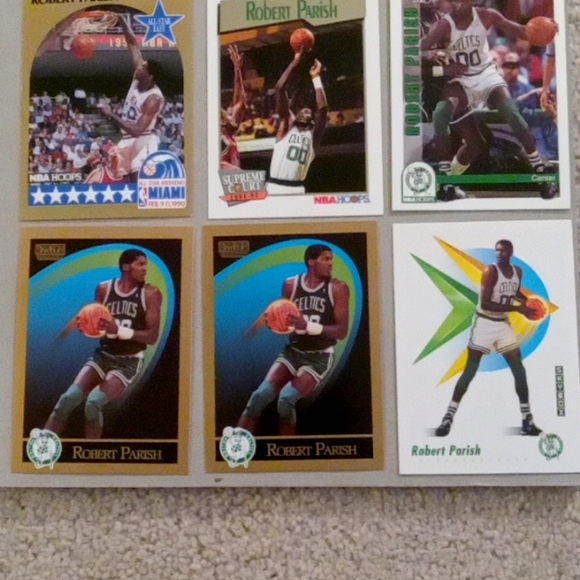 Lot of 26 Robert Parish Boston Celtics basketball cards - Picture 8 of 13